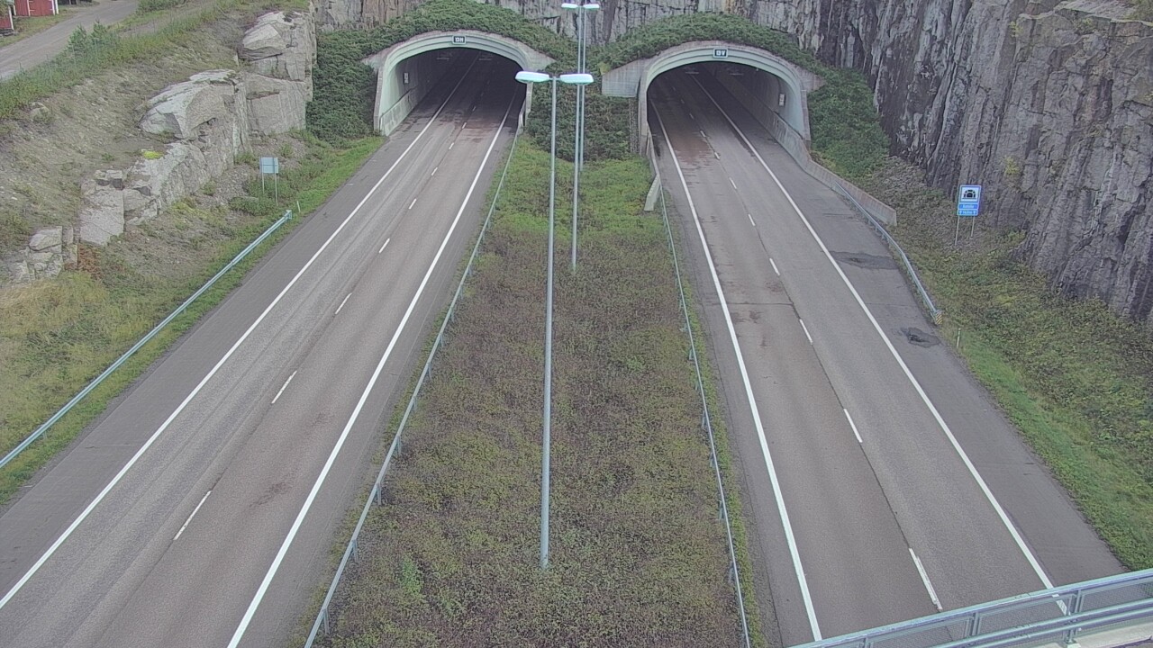 Weather Camera Image Väg 7 Fredrikshamn Kolsila bom väst, Hamina, Kymenlaakso