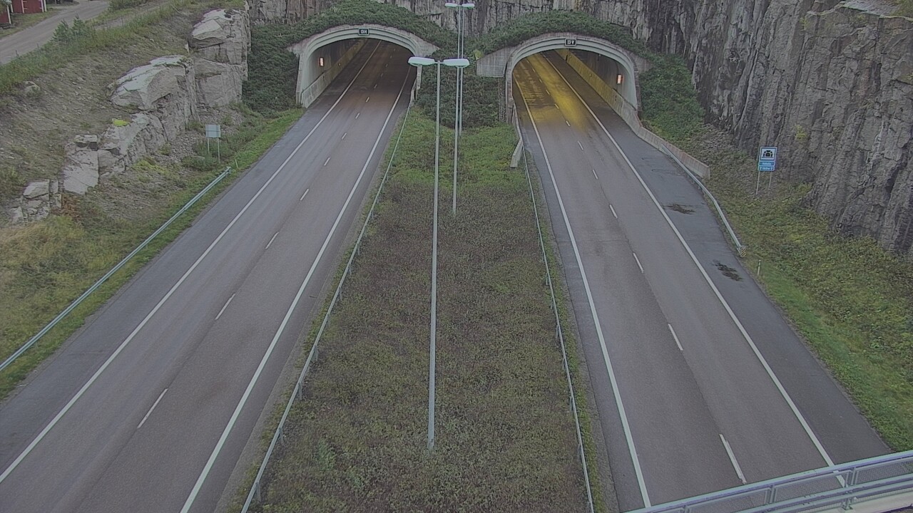 Weather Camera Image Väg 7 Fredrikshamn Kolsila bom väst, Hamina, Kymenlaakso
