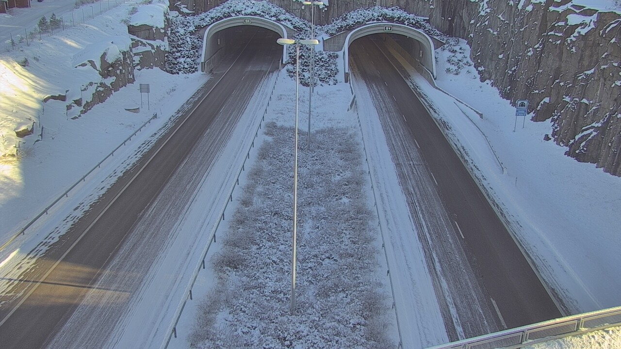 Weather Camera Image Väg 7 Fredrikshamn Kolsila bom väst, Hamina, Kymenlaakso