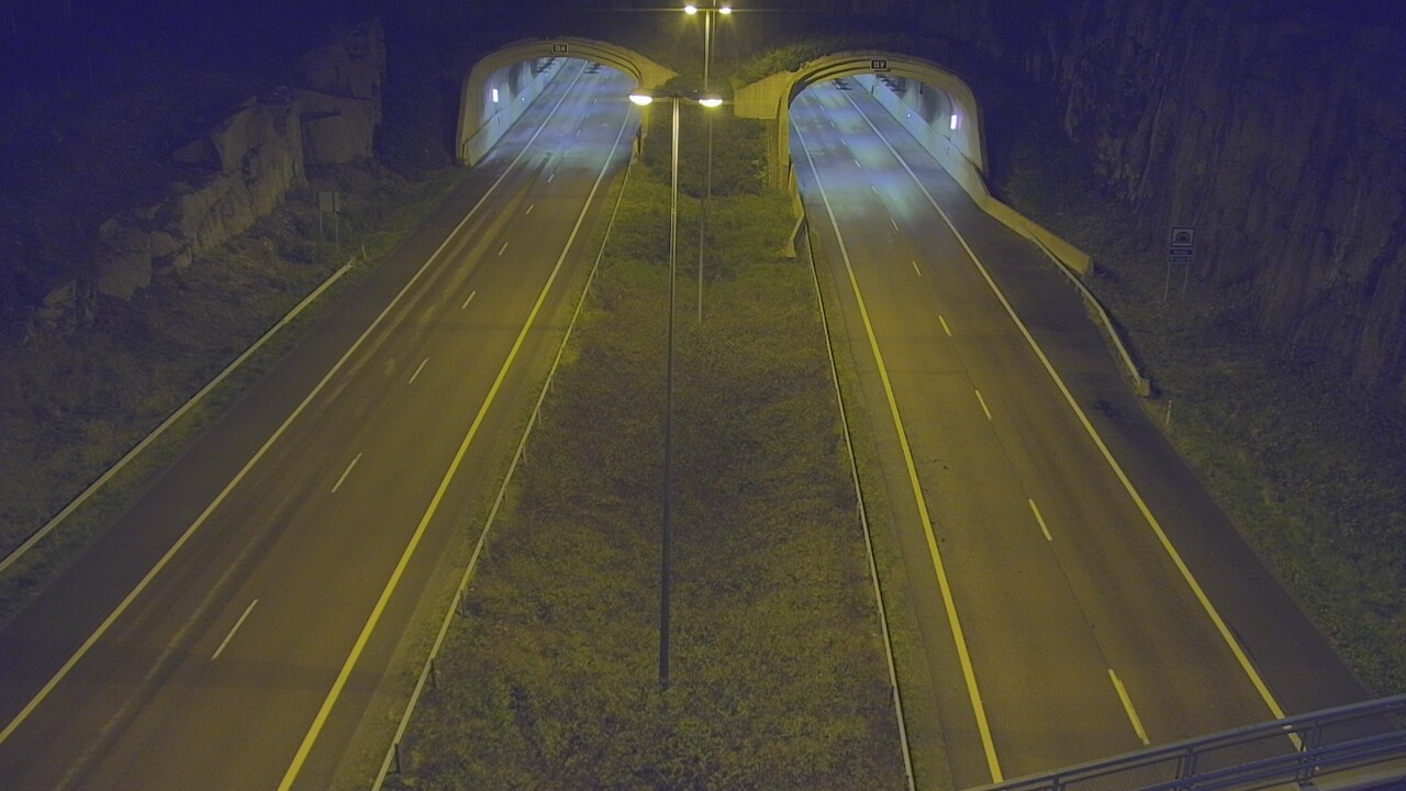 Weather Camera Image Väg 7 Fredrikshamn Kolsila bom väst, Hamina, Kymenlaakso
