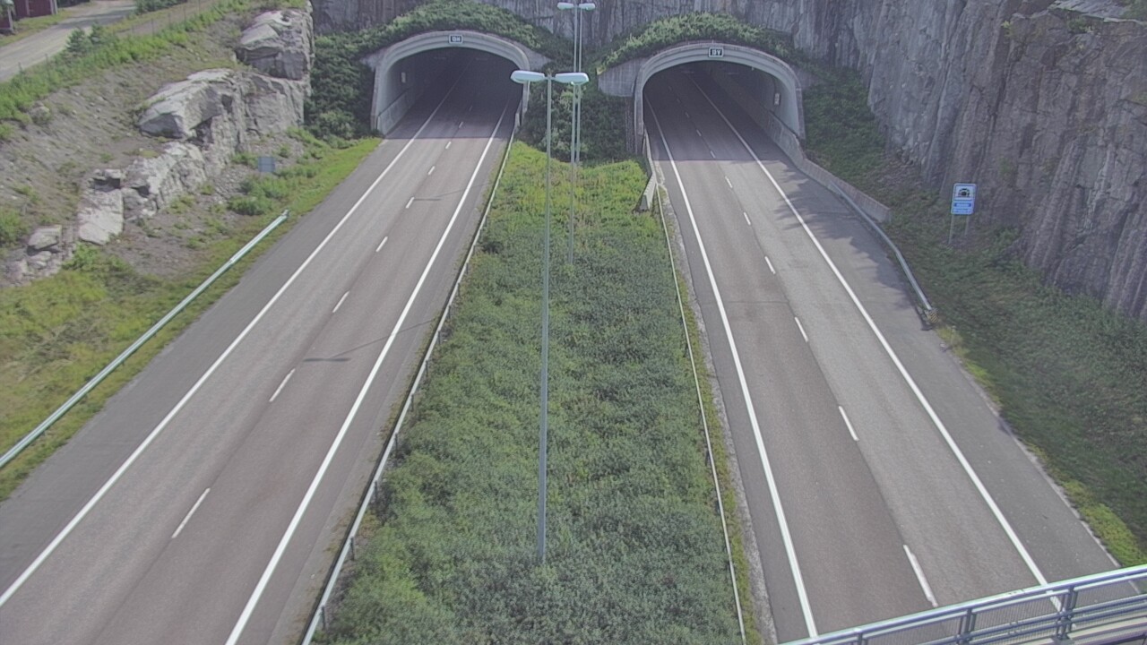 Weather Camera Image Väg 7 Fredrikshamn Kolsila bom väst, Hamina, Kymenlaakso