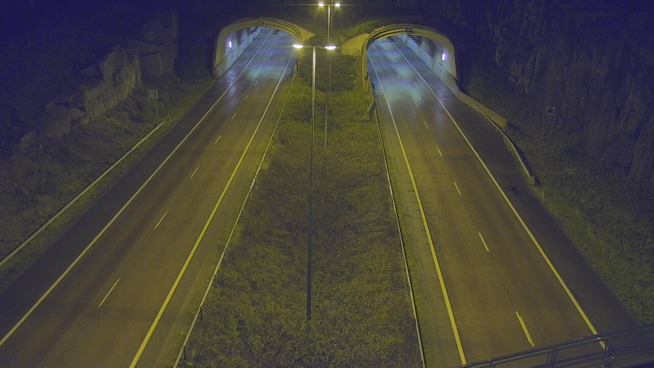 Weather Camera Image Väg 7 Fredrikshamn Kolsila bom väst, Hamina, Kymenlaakso