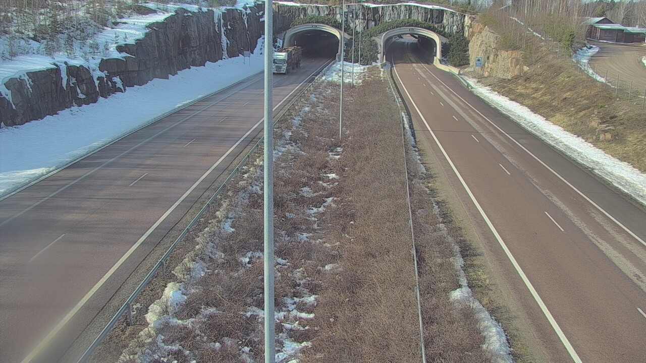 Kelikamerat Kuva Tie 7 Hamina, Kolsila, puomi itä, Hamina, Kymenlaakso