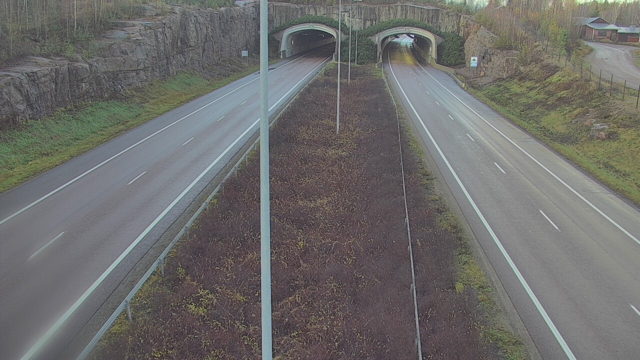 Kelikamerat Kuva Tie 7 Hamina, Kolsila, puomi itä, Hamina, Kymenlaakso