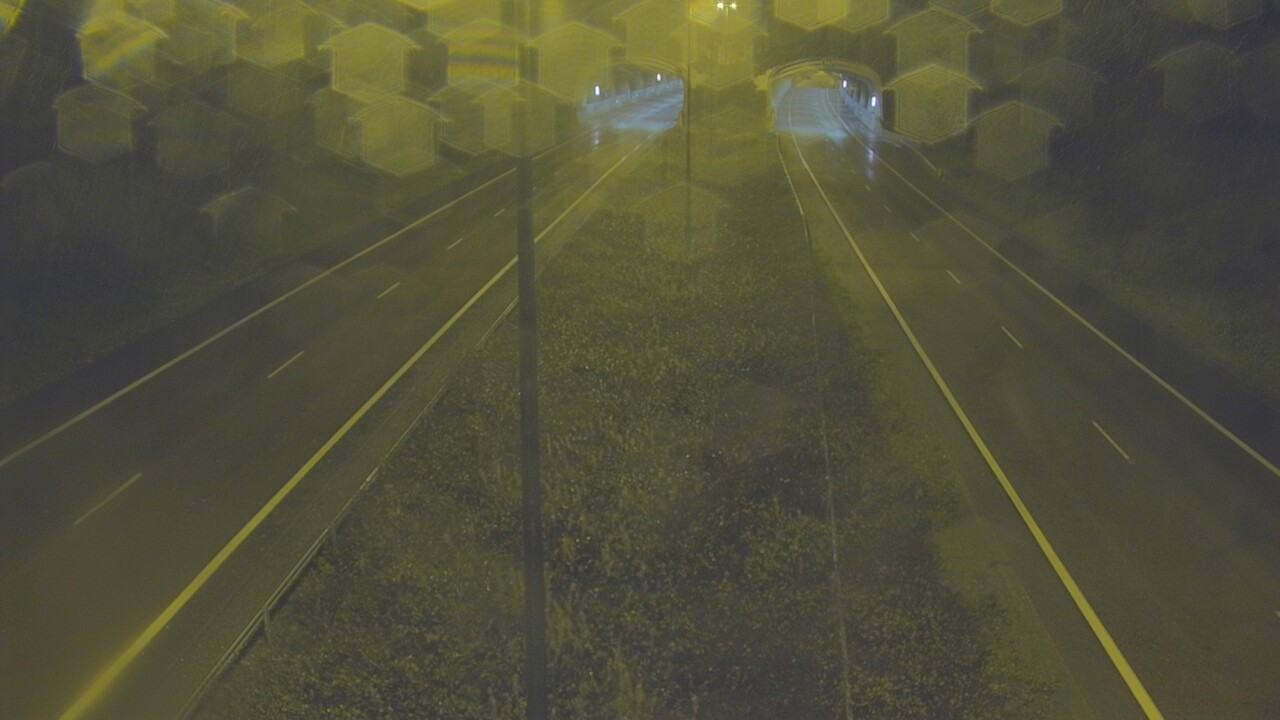 Weather Camera Image Väg 7 Fredrikshamn, Kolsila, bom öst, Hamina, Kymenlaakso