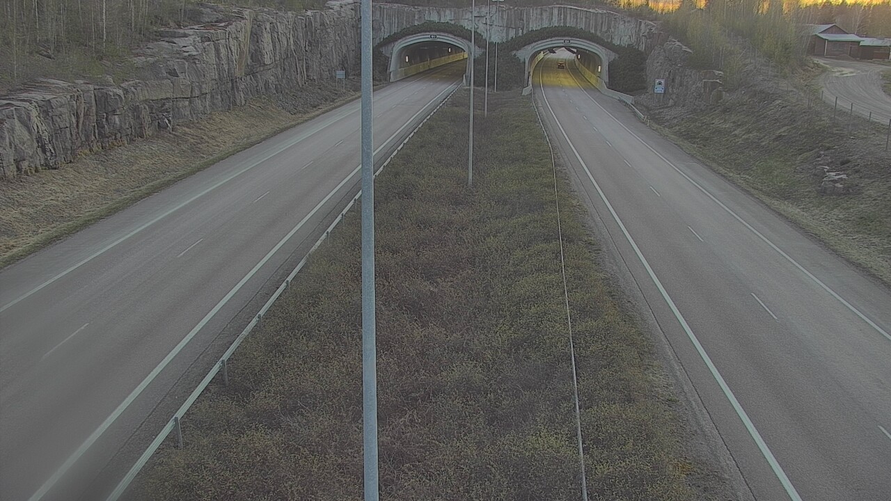 Kelikamerat Kuva Tie 7 Hamina, Kolsila, puomi itä, Hamina, Kymenlaakso