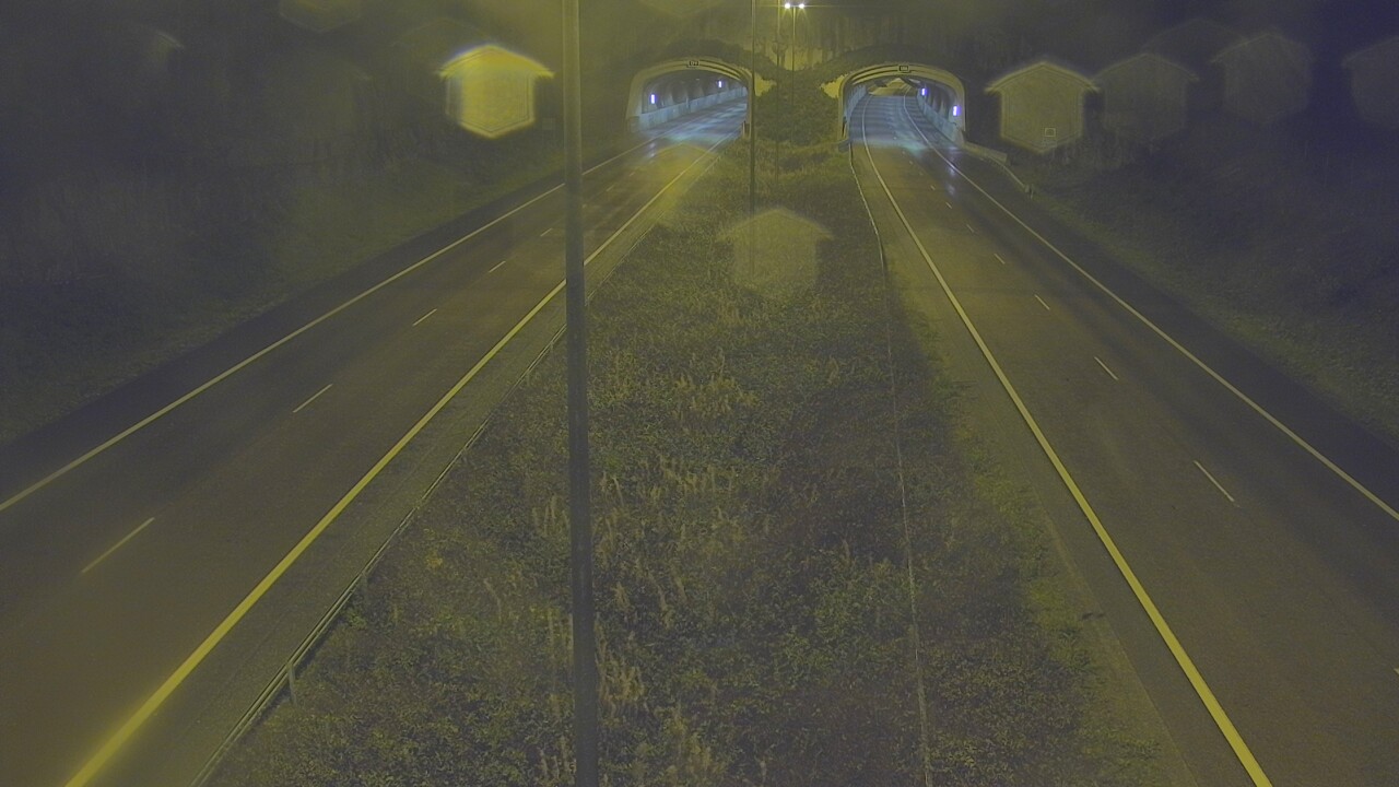 Weather Camera Image Väg 7 Fredrikshamn, Kolsila, bom öst, Hamina, Kymenlaakso