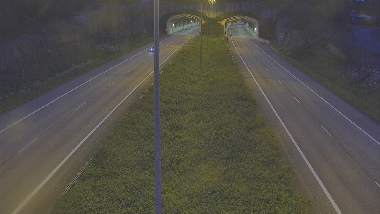 Kelikamerat Kuva Tie 7 Hamina, Kolsila, puomi itä, Hamina, Kymenlaakso