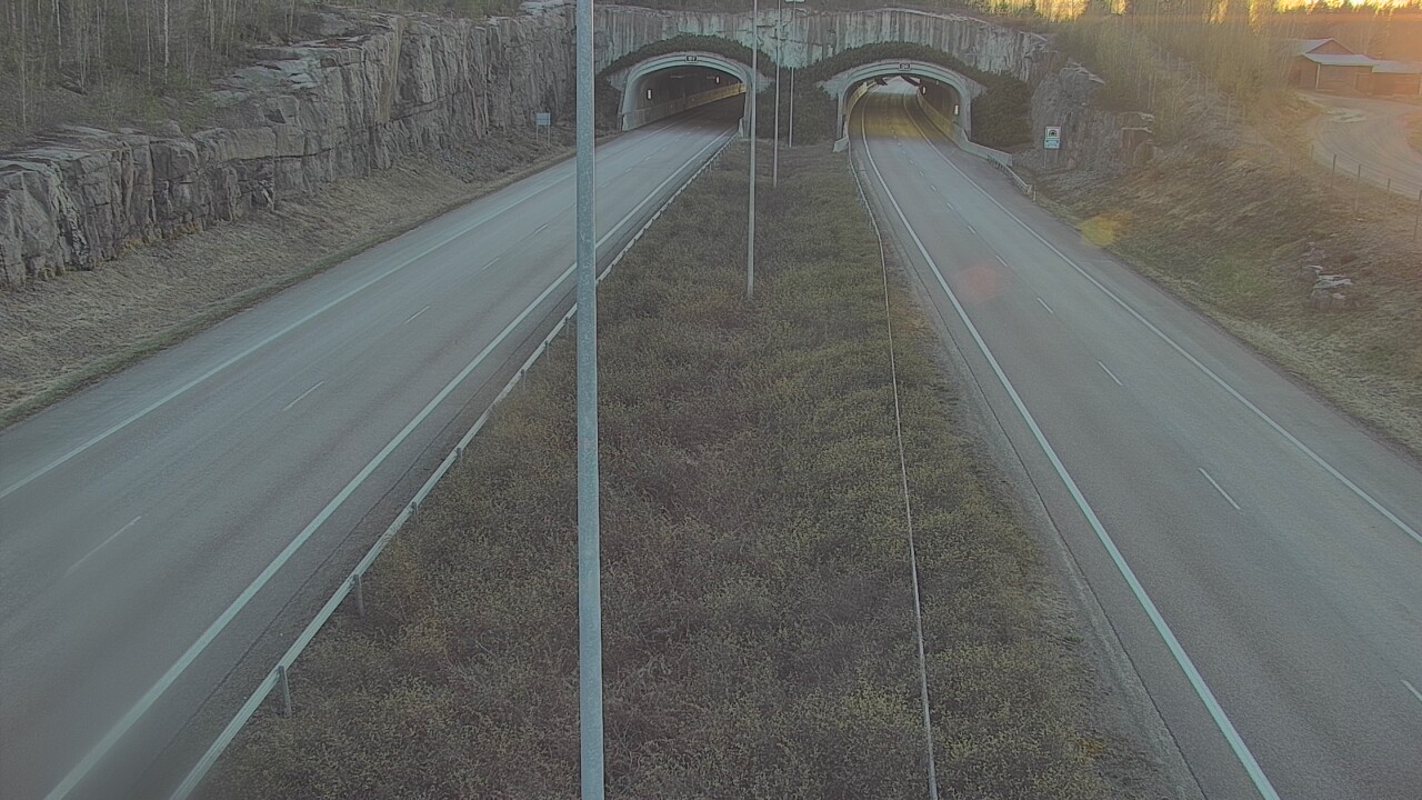 Kelikamerat Kuva Tie 7 Hamina, Kolsila, puomi itä, Hamina, Kymenlaakso