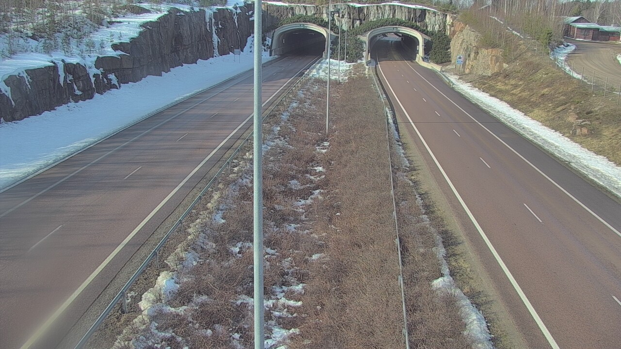 Kelikamerat Kuva Tie 7 Hamina, Kolsila, puomi itä, Hamina, Kymenlaakso