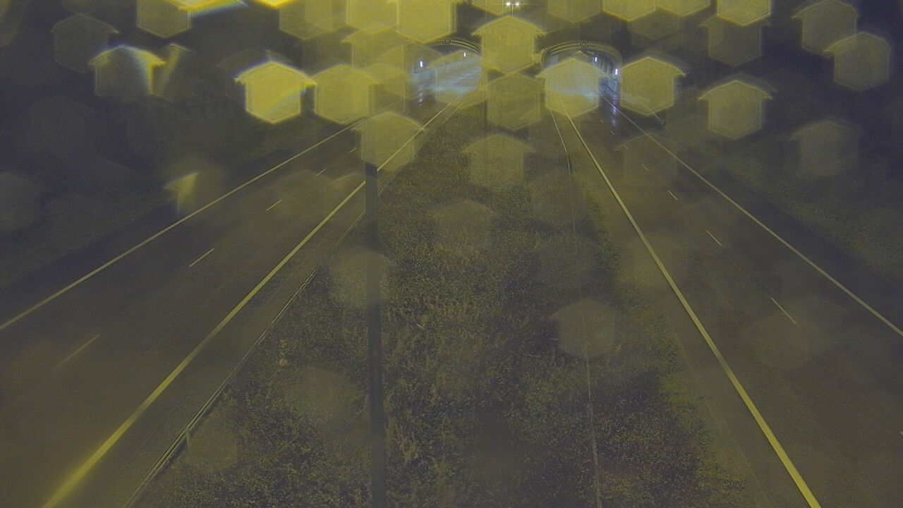 Weather Camera Image Väg 7 Fredrikshamn, Kolsila, bom öst, Hamina, Kymenlaakso