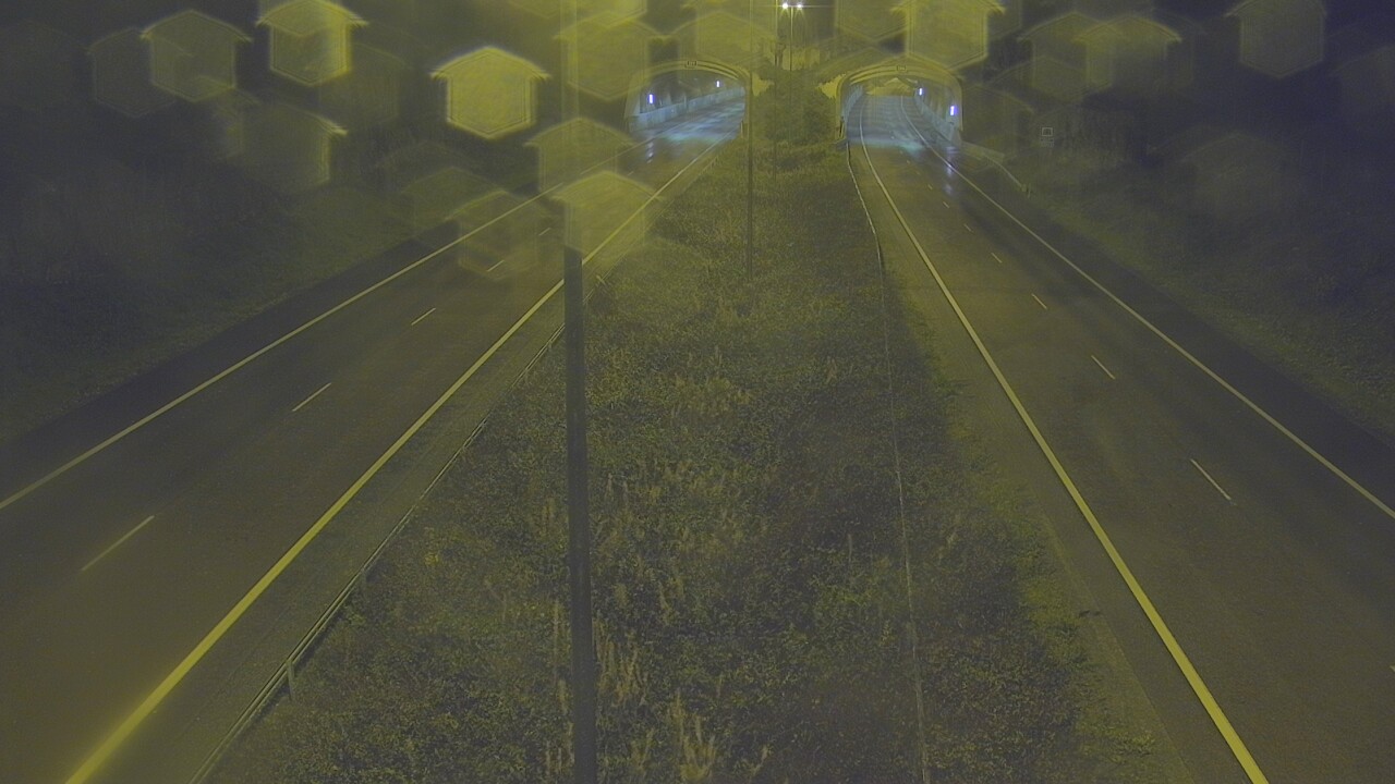 Weather Camera Image Väg 7 Fredrikshamn, Kolsila, bom öst, Hamina, Kymenlaakso
