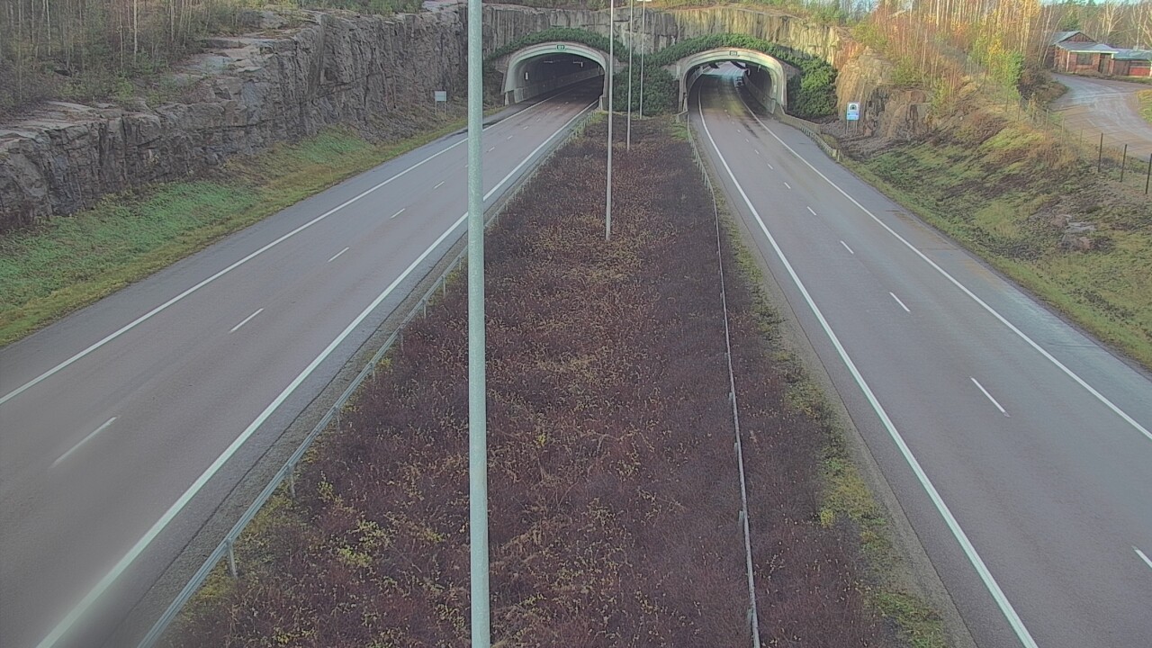 Kelikamerat Kuva Tie 7 Hamina, Kolsila, puomi itä, Hamina, Kymenlaakso