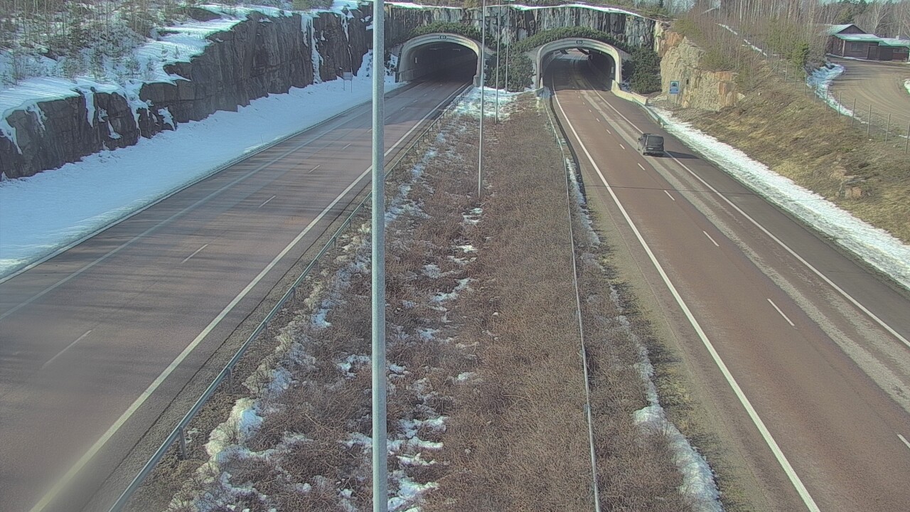 Kelikamerat Kuva Tie 7 Hamina, Kolsila, puomi itä, Hamina, Kymenlaakso