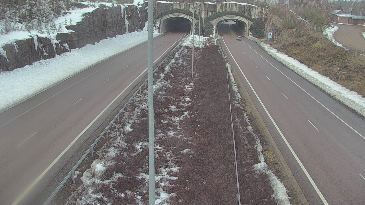 Kelikamerat Kuva Tie 7 Hamina, Kolsila, puomi itä, Hamina, Kymenlaakso