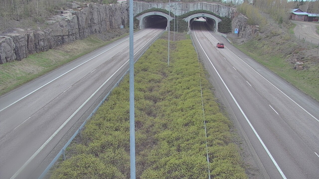 Kelikamerat Kuva Tie 7 Hamina, Kolsila, puomi itä, Hamina, Kymenlaakso