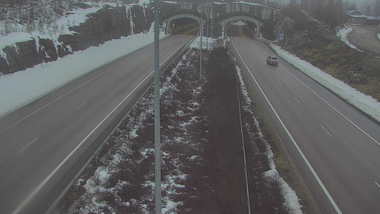 Kelikamerat Kuva Tie 7 Hamina, Kolsila, puomi itä, Hamina, Kymenlaakso