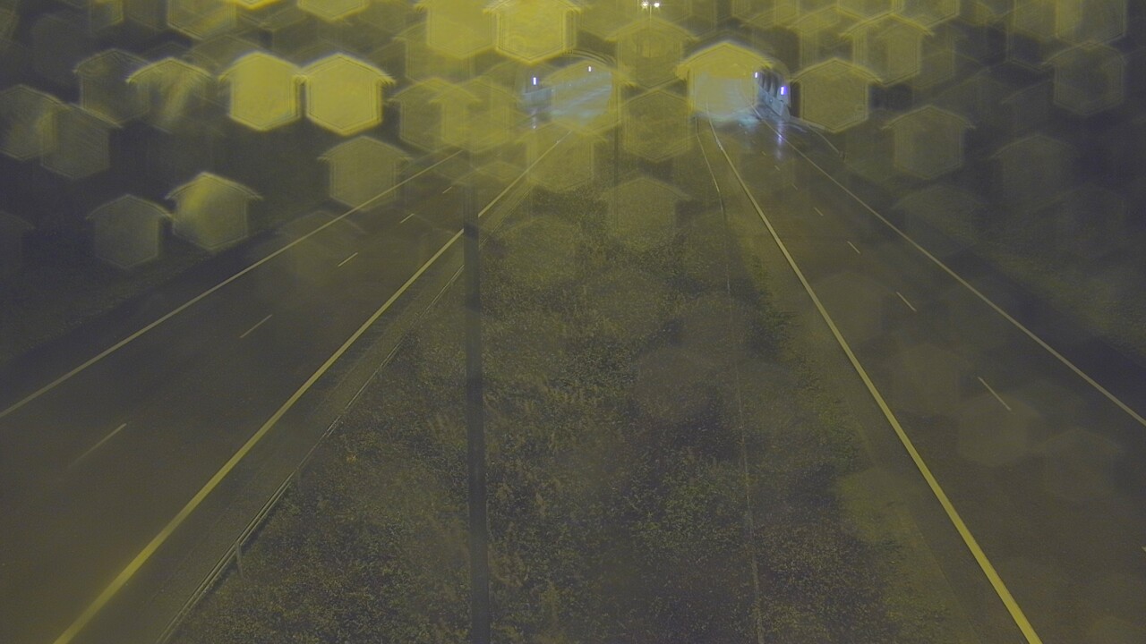 Weather Camera Image Väg 7 Fredrikshamn, Kolsila, bom öst, Hamina, Kymenlaakso
