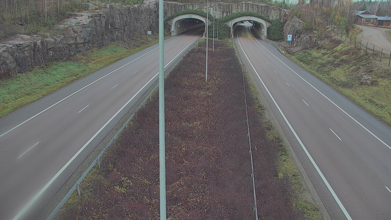 Kelikamerat Kuva Tie 7 Hamina, Kolsila, puomi itä, Hamina, Kymenlaakso