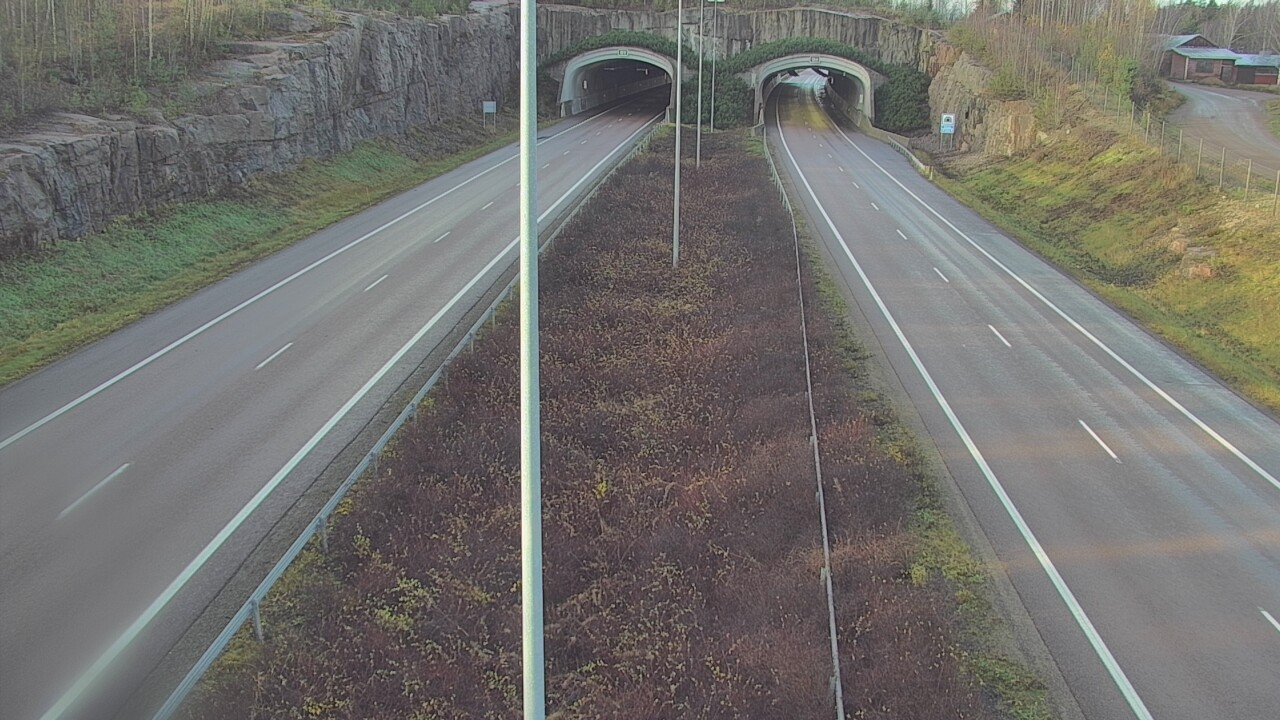 Kelikamerat Kuva Tie 7 Hamina, Kolsila, puomi itä, Hamina, Kymenlaakso