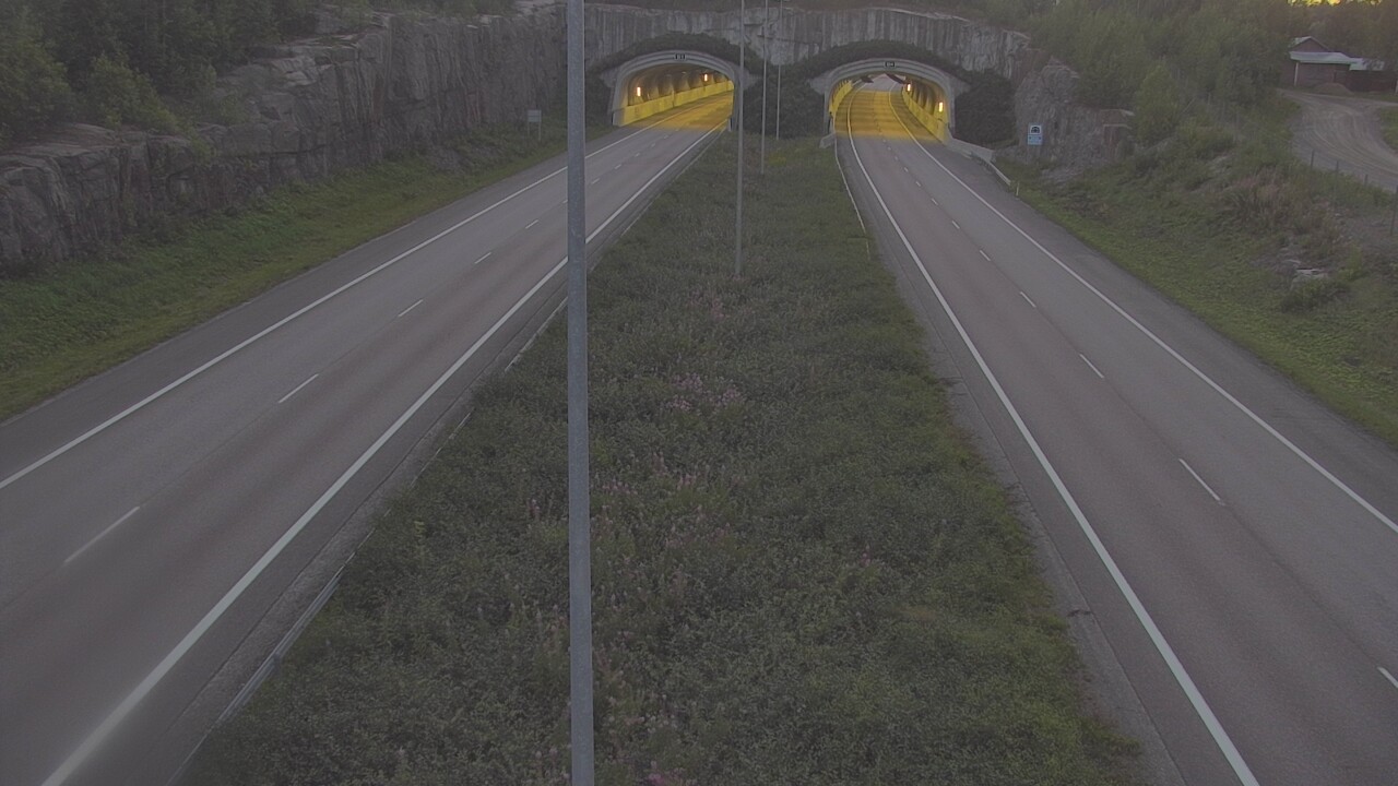 Kelikamerat Kuva Tie 7 Hamina, Kolsila, puomi itä, Hamina, Kymenlaakso
