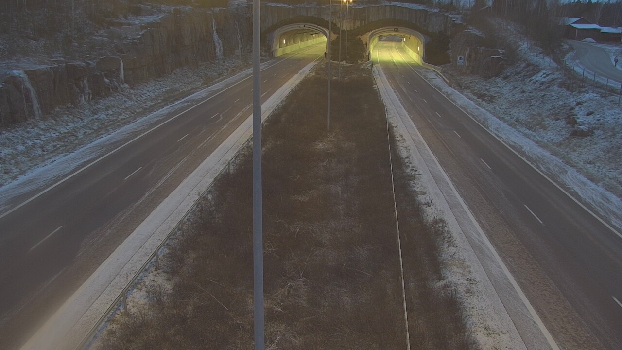 Kelikamerat Kuva Tie 7 Hamina, Kolsila, puomi itä, Hamina, Kymenlaakso