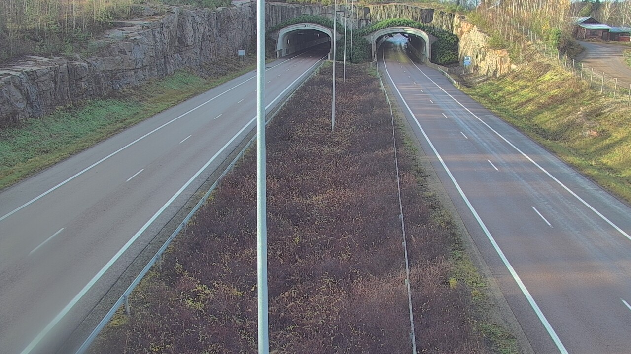 Kelikamerat Kuva Tie 7 Hamina, Kolsila, puomi itä, Hamina, Kymenlaakso