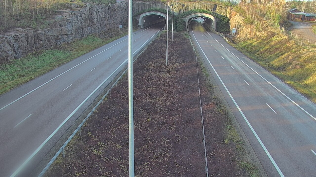 Kelikamerat Kuva Tie 7 Hamina, Kolsila, puomi itä, Hamina, Kymenlaakso