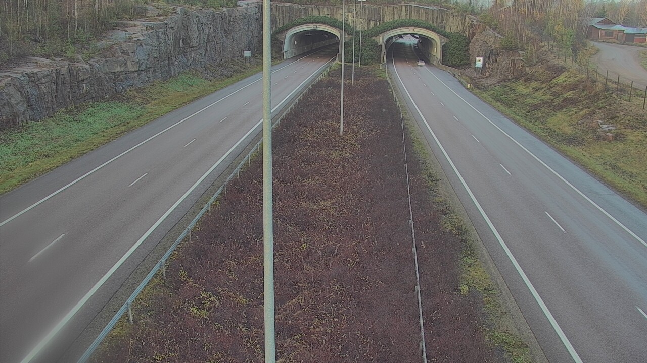 Kelikamerat Kuva Tie 7 Hamina, Kolsila, puomi itä, Hamina, Kymenlaakso