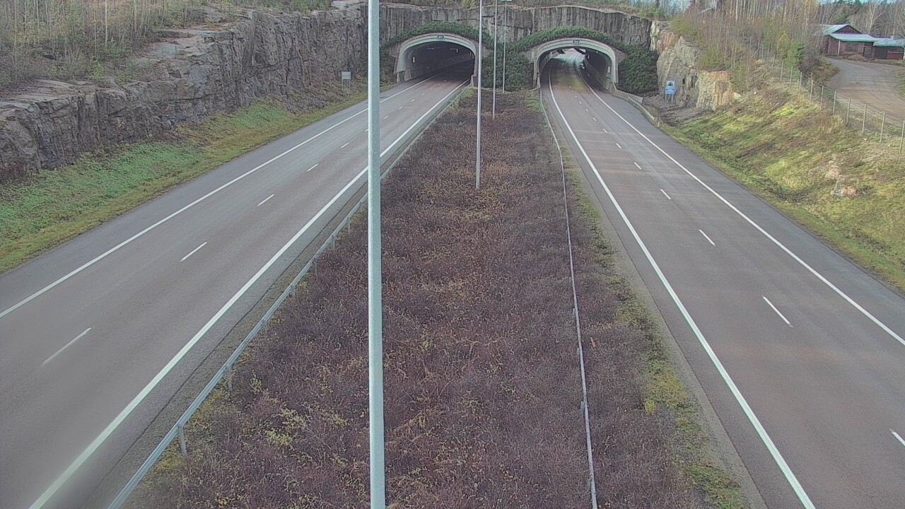 Kelikamerat Kuva Tie 7 Hamina, Kolsila, puomi itä, Hamina, Kymenlaakso