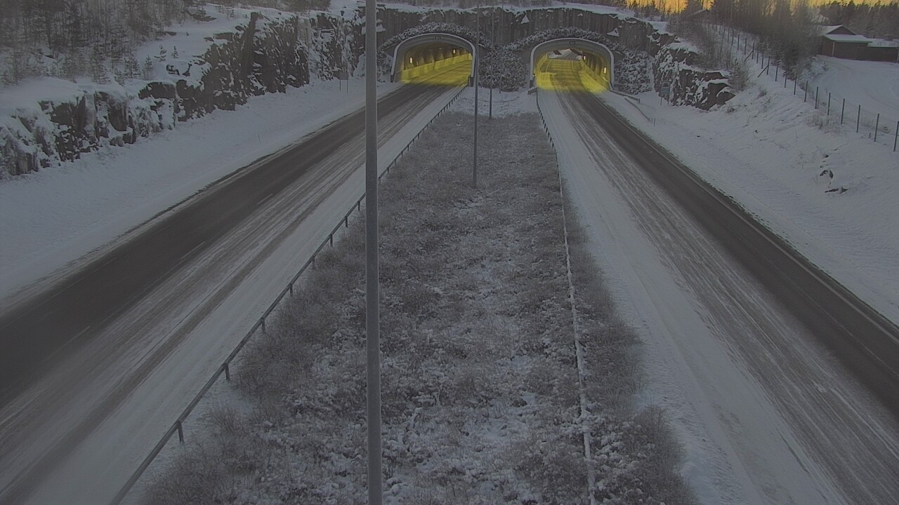 Kelikamerat Kuva Tie 7 Hamina, Kolsila, puomi itä, Hamina, Kymenlaakso