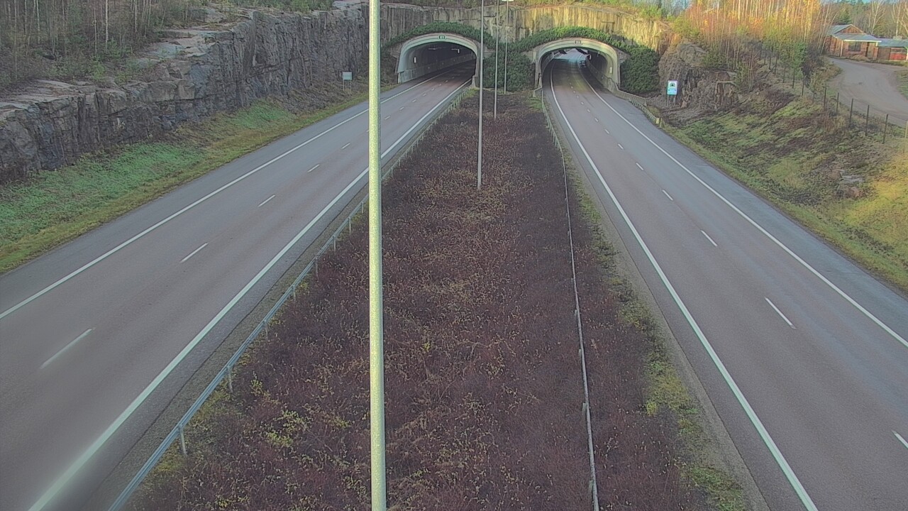 Kelikamerat Kuva Tie 7 Hamina, Kolsila, puomi itä, Hamina, Kymenlaakso