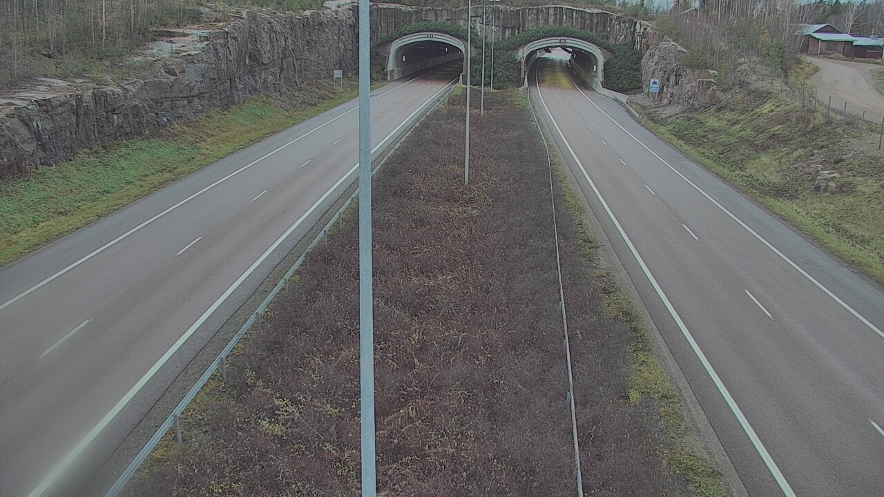 Kelikamerat Kuva Tie 7 Hamina, Kolsila, puomi itä, Hamina, Kymenlaakso