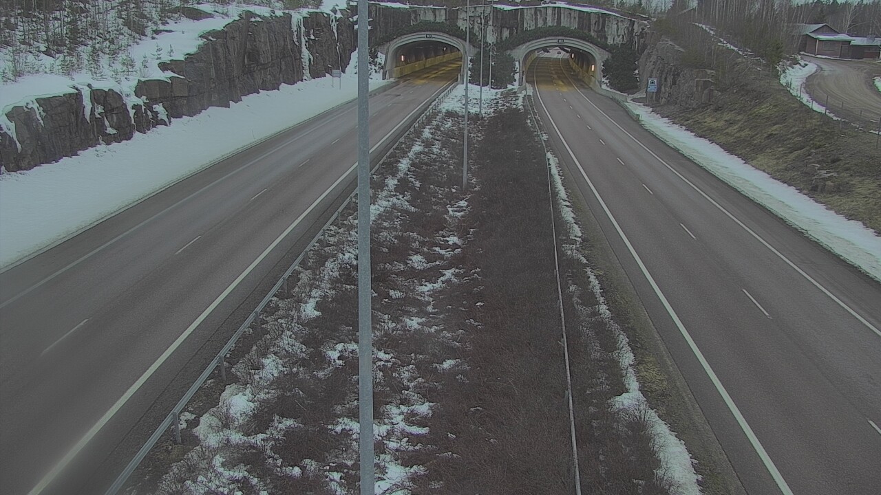 Kelikamerat Kuva Tie 7 Hamina, Kolsila, puomi itä, Hamina, Kymenlaakso