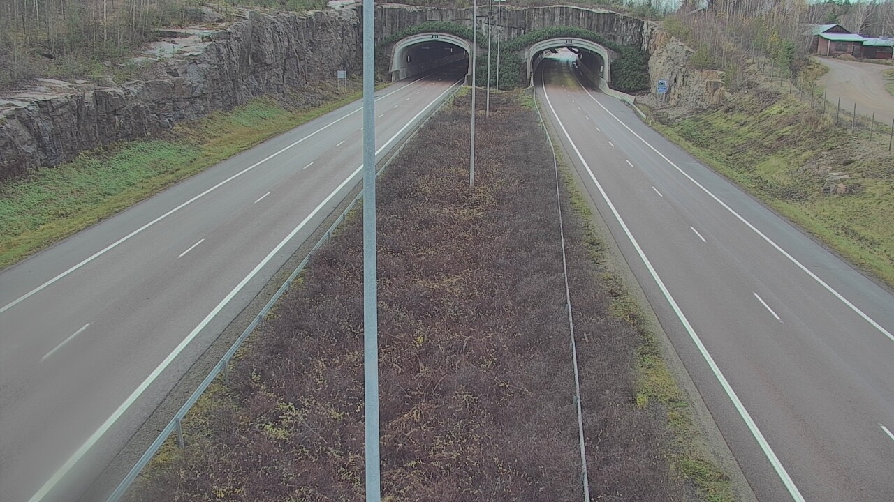 Kelikamerat Kuva Tie 7 Hamina, Kolsila, puomi itä, Hamina, Kymenlaakso