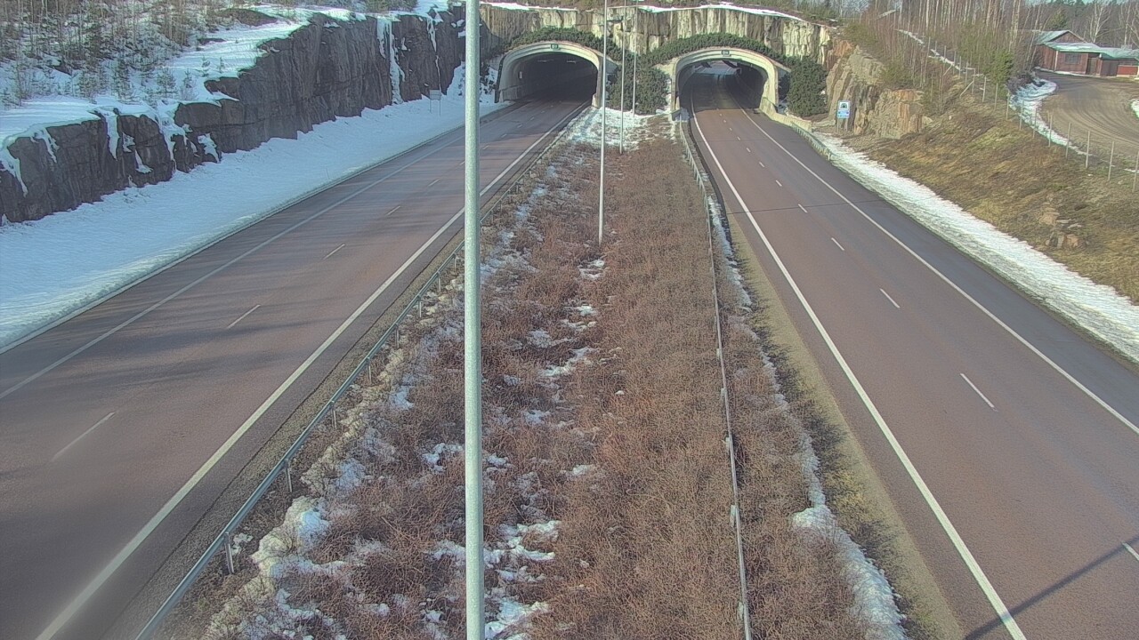 Kelikamerat Kuva Tie 7 Hamina, Kolsila, puomi itä, Hamina, Kymenlaakso