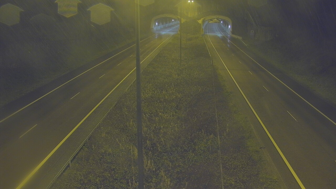 Weather Camera Image Väg 7 Fredrikshamn, Kolsila, bom öst, Hamina, Kymenlaakso