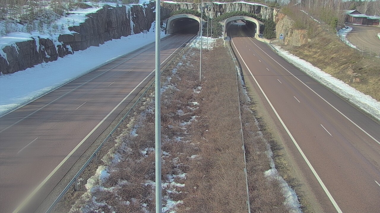 Kelikamerat Kuva Tie 7 Hamina, Kolsila, puomi itä, Hamina, Kymenlaakso