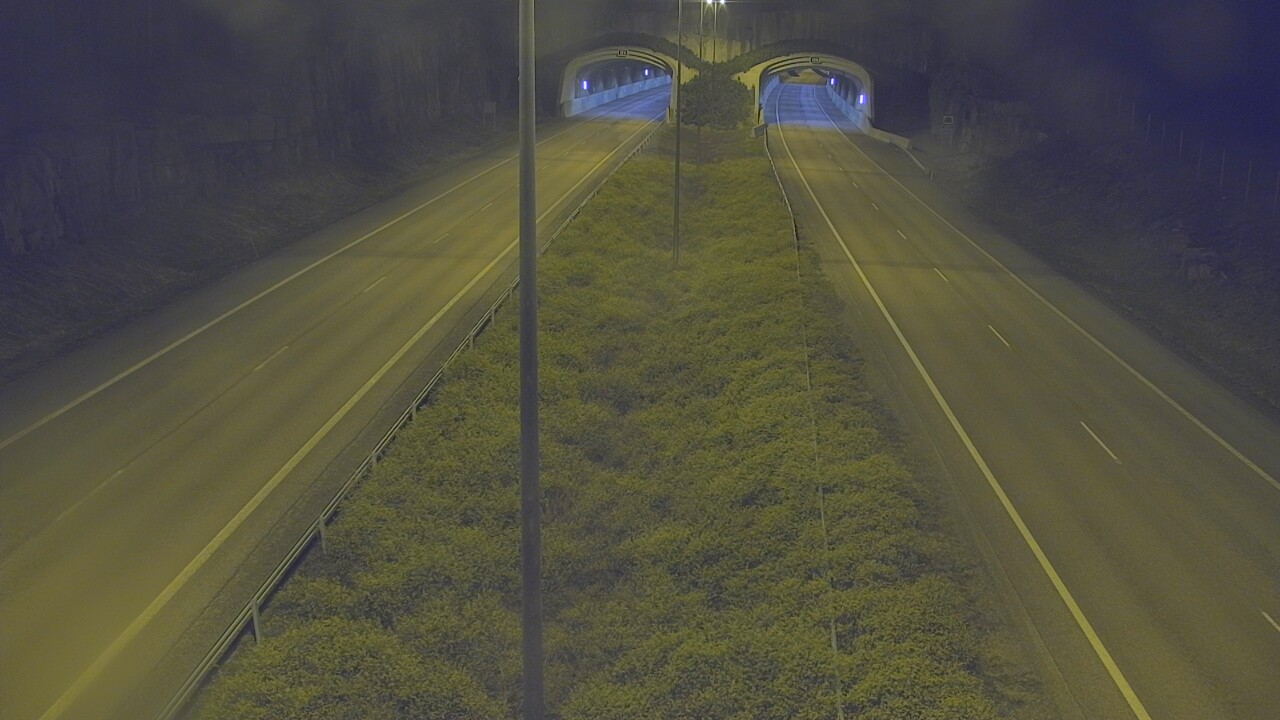 Weather Camera Image Väg 7 Fredrikshamn, Kolsila, bom öst, Hamina, Kymenlaakso