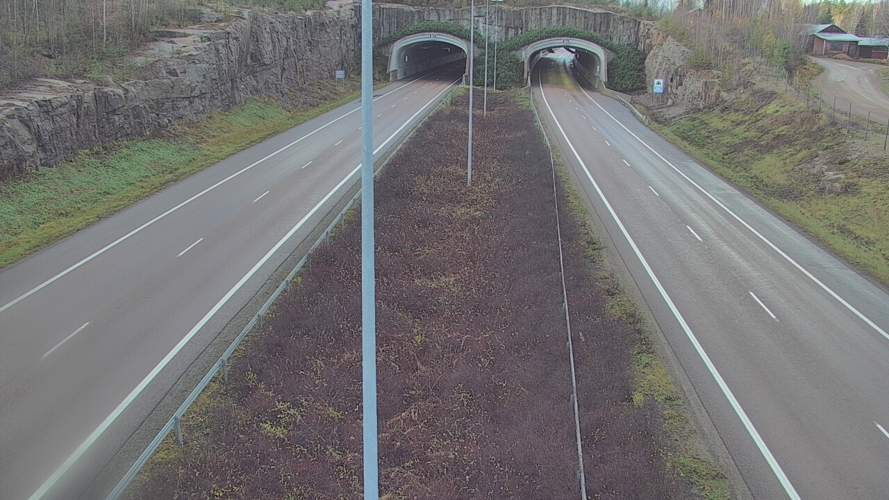 Kelikamerat Kuva Tie 7 Hamina, Kolsila, puomi itä, Hamina, Kymenlaakso