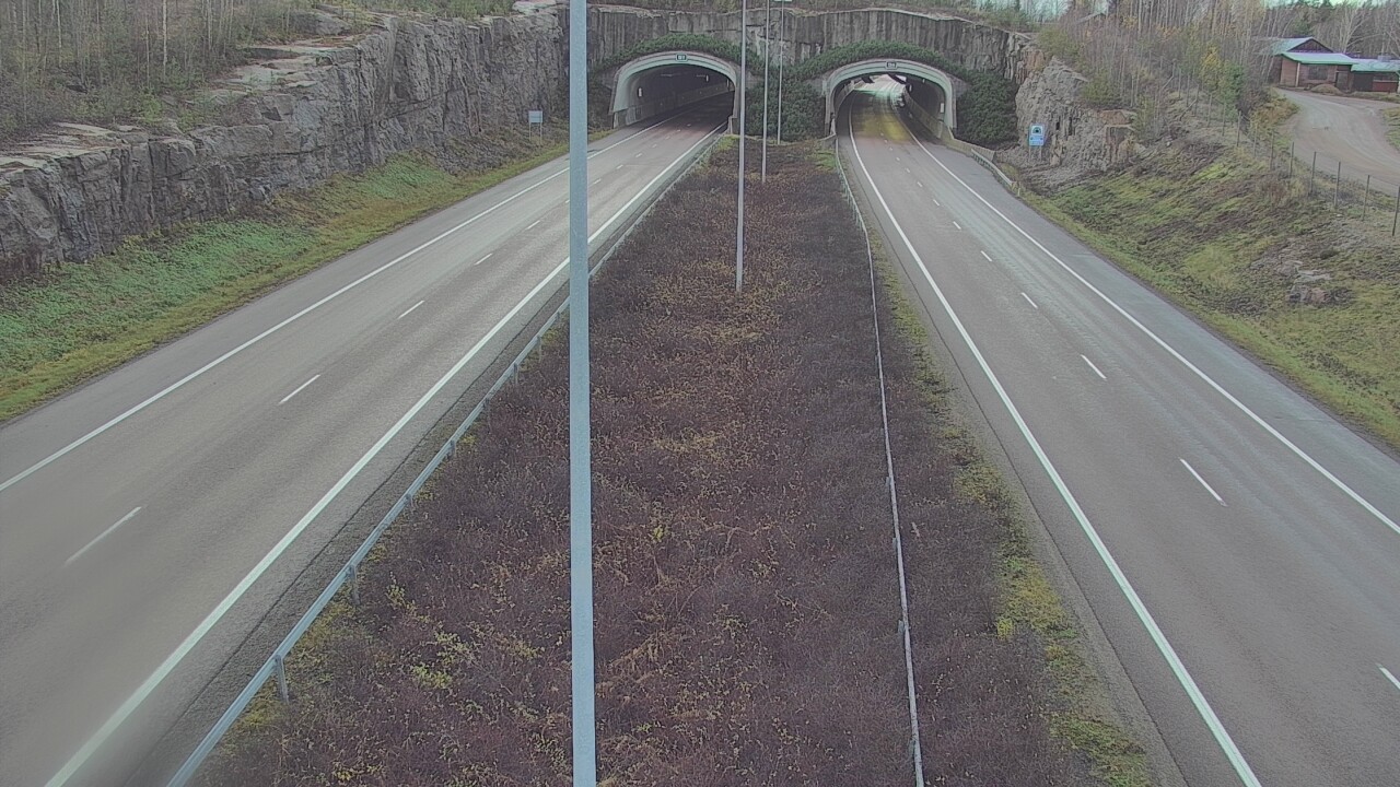 Kelikamerat Kuva Tie 7 Hamina, Kolsila, puomi itä, Hamina, Kymenlaakso