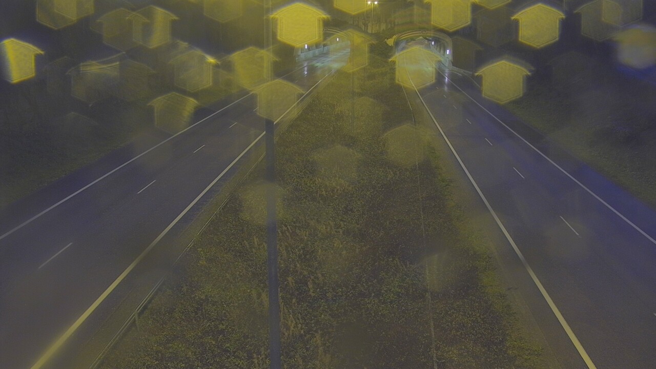 Weather Camera Image Väg 7 Fredrikshamn, Kolsila, bom öst, Hamina, Kymenlaakso