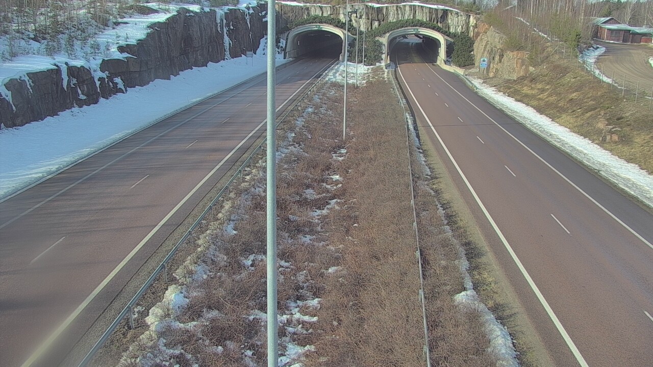 Kelikamerat Kuva Tie 7 Hamina, Kolsila, puomi itä, Hamina, Kymenlaakso