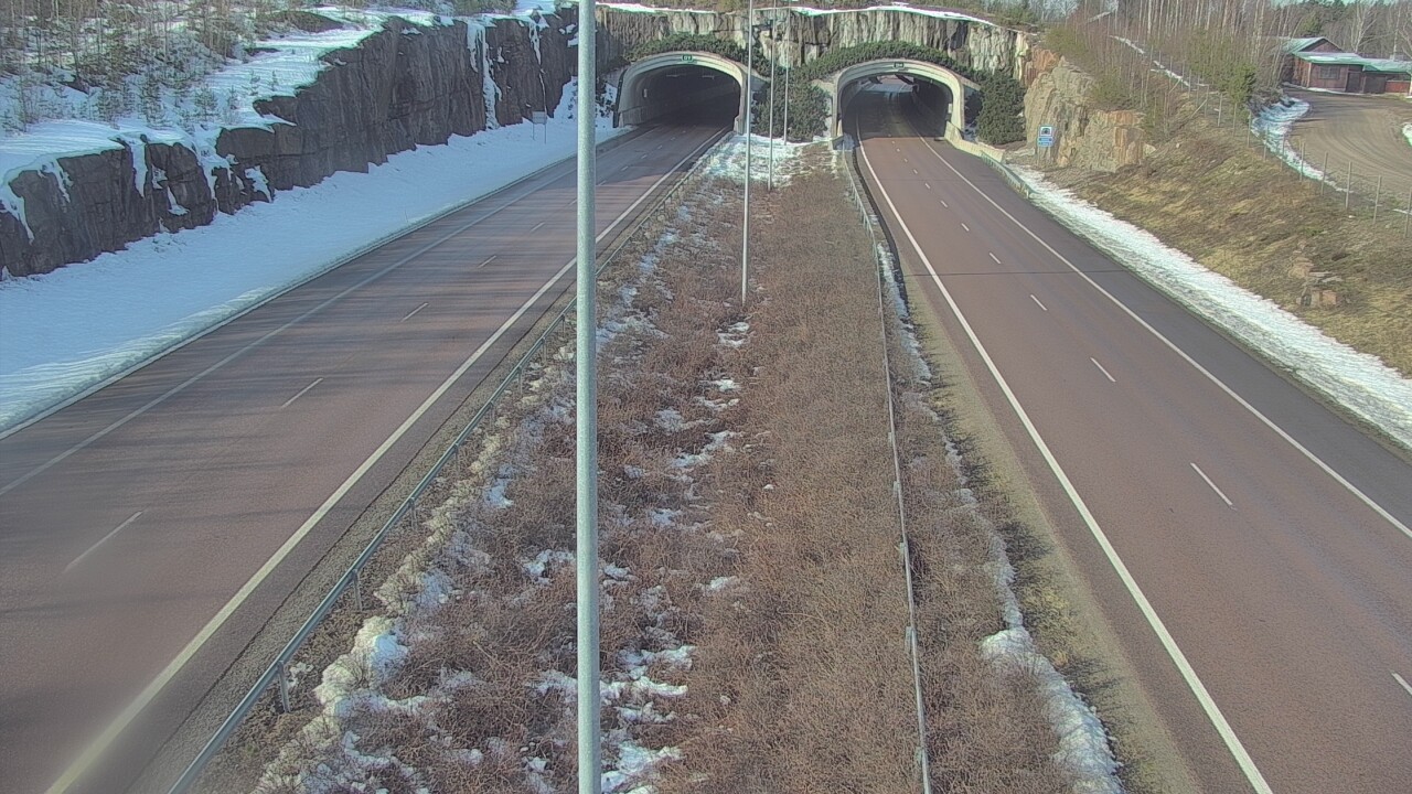 Kelikamerat Kuva Tie 7 Hamina, Kolsila, puomi itä, Hamina, Kymenlaakso