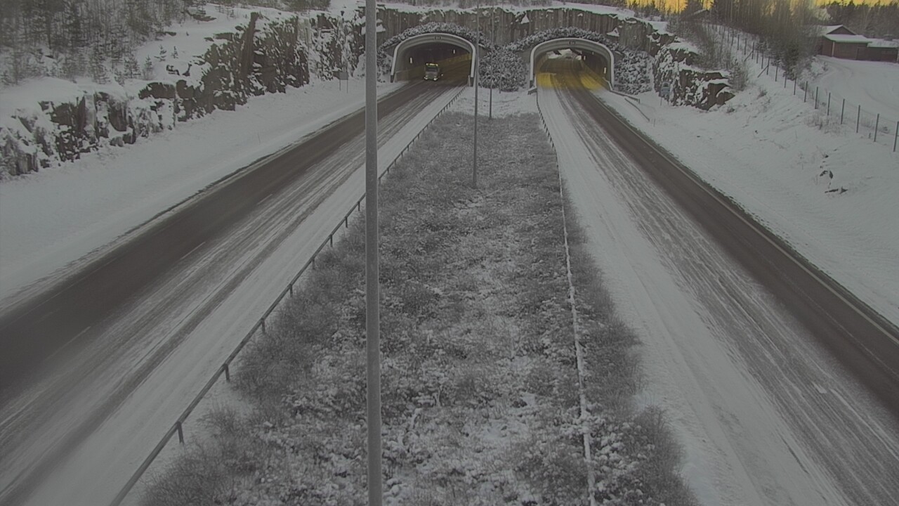 Kelikamerat Kuva Tie 7 Hamina, Kolsila, puomi itä, Hamina, Kymenlaakso