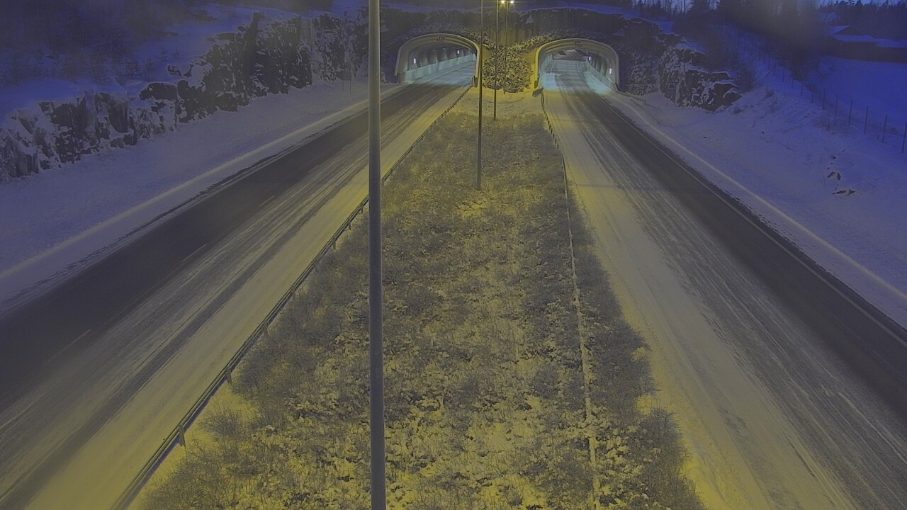 Kelikamerat Kuva Tie 7 Hamina, Kolsila, puomi itä, Hamina, Kymenlaakso