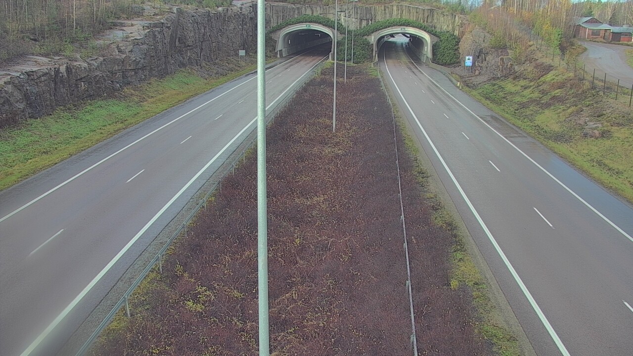 Kelikamerat Kuva Tie 7 Hamina, Kolsila, puomi itä, Hamina, Kymenlaakso