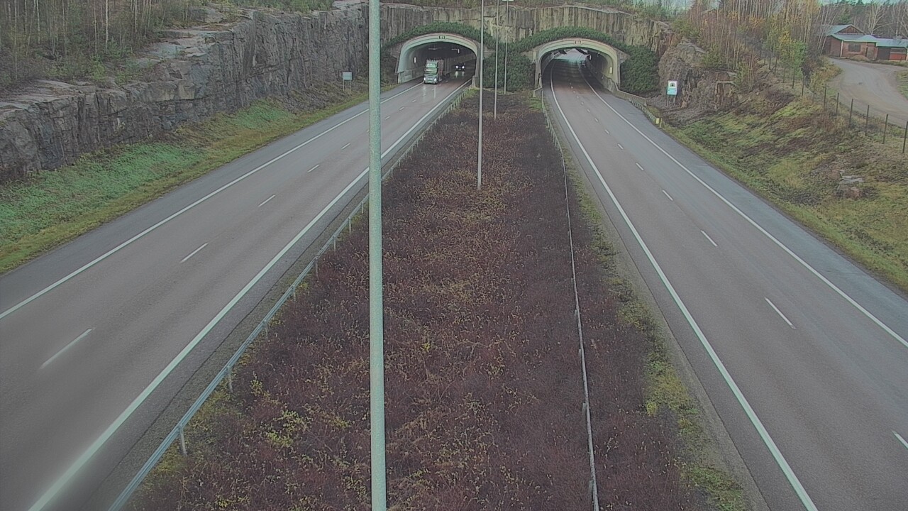 Kelikamerat Kuva Tie 7 Hamina, Kolsila, puomi itä, Hamina, Kymenlaakso