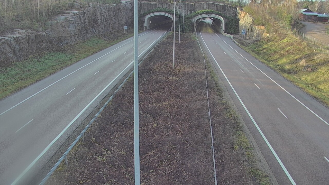 Kelikamerat Kuva Tie 7 Hamina, Kolsila, puomi itä, Hamina, Kymenlaakso