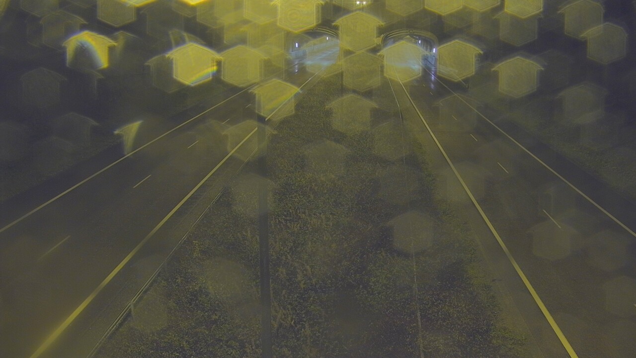 Weather Camera Image Väg 7 Fredrikshamn, Kolsila, bom öst, Hamina, Kymenlaakso